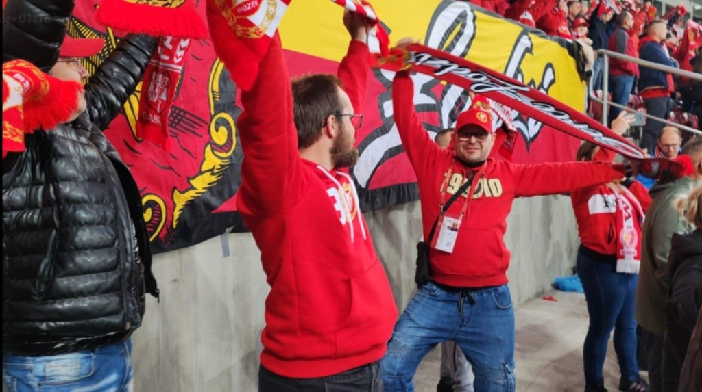 Mecz Widzew Łódź Puszcza Niepołomice, kibice niepełnosprawni