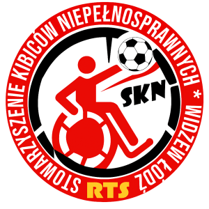 Logo Stowarzyszenia Kibiców niepełnosprawnych Widzew Łódź