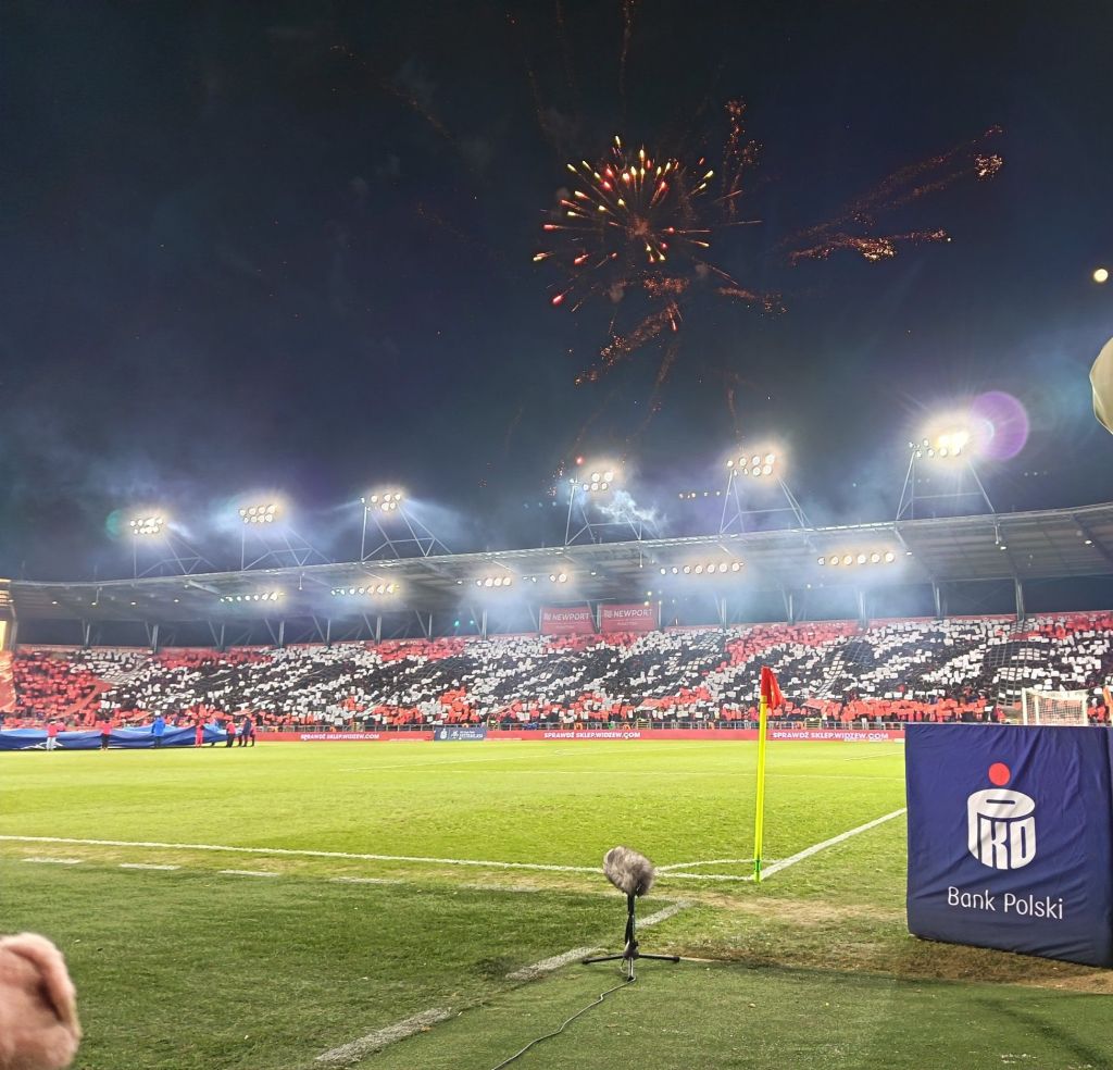 oprawa meczowa, widzew łódź, jagiellonia białystok